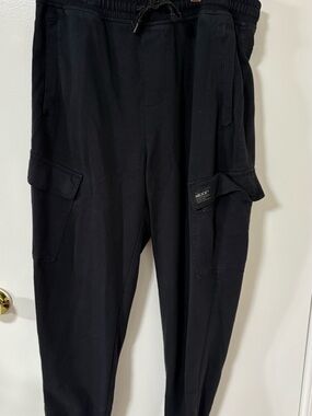 Mexx Black Sweatshirt with Blue Logo